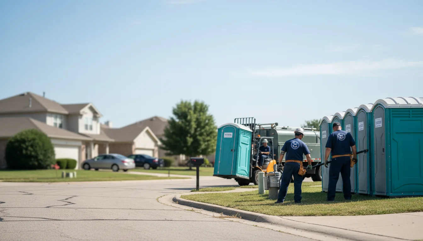 Porta Potty Rental in Whitsett, NC near me